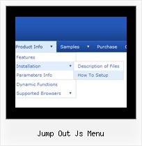 Jump Out Js Menu Html Drop Down Menu Horizontal