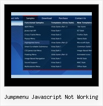 Jumpmenu Javascript Not Working Menu Cross Frame Javascript Source