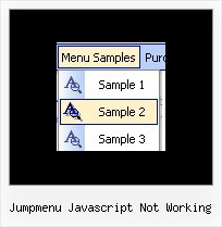 Jumpmenu Javascript Not Working Dinamic Dhtml Menus