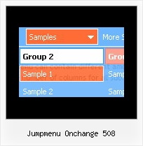 Jumpmenu Onchange 508 Dynamic Context Menu