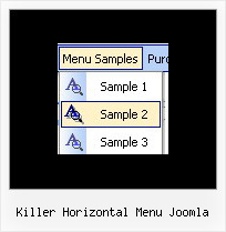 Killer Horizontal Menu Joomla Css Drop Down Web Menu
