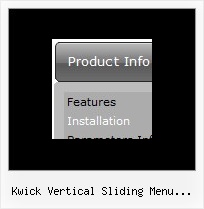 Kwick Vertical Sliding Menu Tutorial Horizontal Scroll Javascript