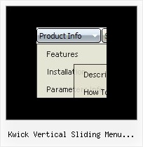 Kwick Vertical Sliding Menu Tutorial Javascript And Layers