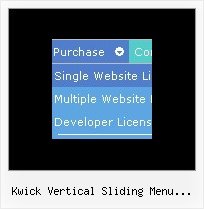 Kwick Vertical Sliding Menu Tutorial Slide In Menu Codes