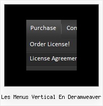 Les Menus Vertical En Deramweaver Up Menu Html