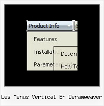 Les Menus Vertical En Deramweaver Vertical Drop Down Menus With Css