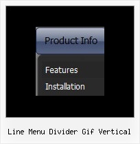 Line Menu Divider Gif Vertical Javascript Menu Cross Frame