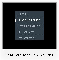 Load Form With Js Jump Menu Javascript Mouse Over Menu Submenu