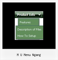 M U Menu Ngang Dynamic Menu Javascript Sample Tutorial