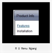 M U Menu Ngang Java Menu Generator