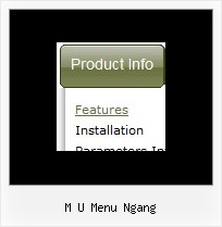 M U Menu Ngang Javascript Horizontal Tab Menu
