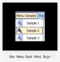 Mac Menu Dock Html Dojo Java Script Samples