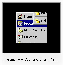 Manual Pdf Sothink Dhtml Menu Make Menus Frames Across