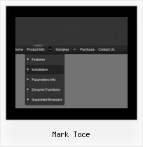 Mark Toce Javascript Html Menu Examples