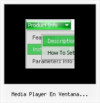 Media Player En Ventana Desplegable Toolbar Menu Html