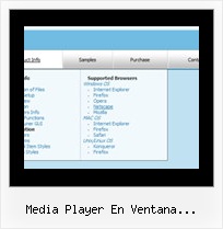 Media Player En Ventana Desplegable Menu Deroulant Javascript