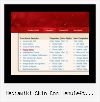 Mediawiki Skin Con Menuleft Desplegable Dhtml Menu Templates