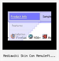 Mediawiki Skin Con Menuleft Desplegable Layer Menu