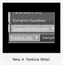 Menu A Tendina Dhtml Javascript Or Dhtml Menu