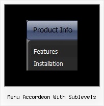 Menu Accordeon With Sublevels Create Popup Menu With Javascript