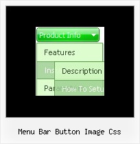 Menu Bar Button Image Css Html Mouse Over Menus