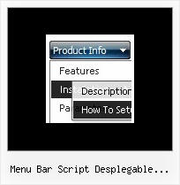 Menu Bar Script Desplegable Lateral Java Tutorials