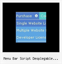 Menu Bar Script Desplegable Lateral Html Menu Creation