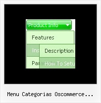 Menu Categorias Oscommerce Desplegable Pure Css Menu