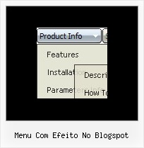 Menu Com Efeito No Blogspot Dhtml Nav Menus