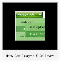 Menu Com Imagens E Rollover Javascript Moving