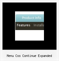 Menu Css Continue Expanded Horizontal Css Menu Submenu
