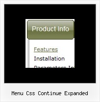 Menu Css Continue Expanded Javascript Layers Example