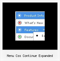 Menu Css Continue Expanded Javascript Menu System