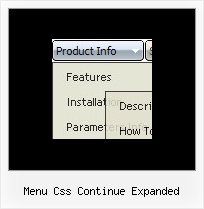 Menu Css Continue Expanded Menu Codes