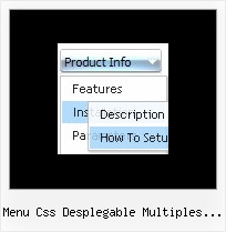 Menu Css Desplegable Multiples Columnas Html Country Dropdown