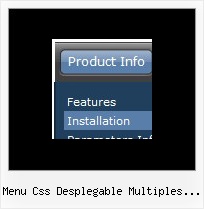 Menu Css Desplegable Multiples Columnas Navigation Bar Scripts