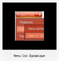 Menu Css Dynamique Top Navigation Bar Javascript