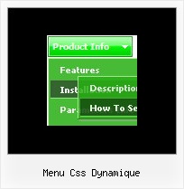 Menu Css Dynamique Popup Menu Javascript Dhtml