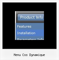 Menu Css Dynamique Disabled Javascript Select