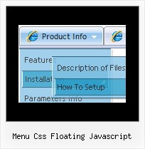 Menu Css Floating Javascript Menu Drop Down Javascript