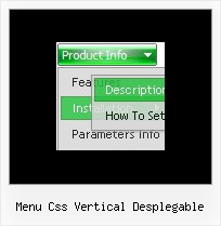 Menu Css Vertical Desplegable Tabbed Menu Javascript