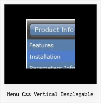 Menu Css Vertical Desplegable Mouse Position Dhtml Drag Drop
