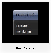 Menu Data Js Mouseover Menu Javascript Tutorial