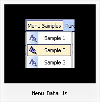 Menu Data Js Javascript Pop