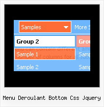 Menu Deroulant Bottom Css Jquery Slide En Javascript