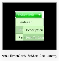 Menu Deroulant Bottom Css Jquery Layers And Menu