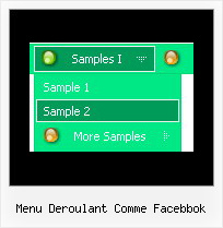 Menu Deroulant Comme Facebbok Navigation Sample Css Download