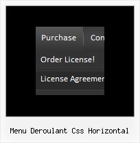 Menu Deroulant Css Horizontal Create A Drop Down Menu In Dhtml