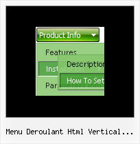 Menu Deroulant Html Vertical Google Site Pull Down Menu Creation In Html