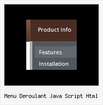 Menu Deroulant Java Script Html Frame Menu